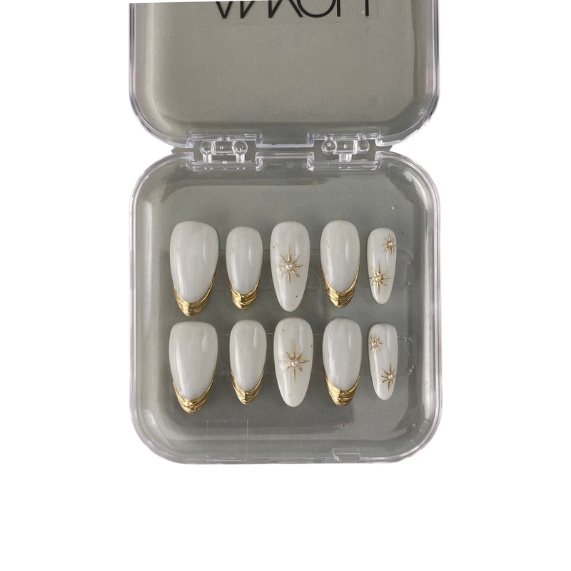 Golden aura Nail Golden aura Nail